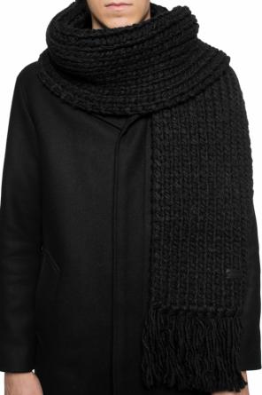 Szal z logo, zdjęcie 2 Szal z logo od Saint Laurent